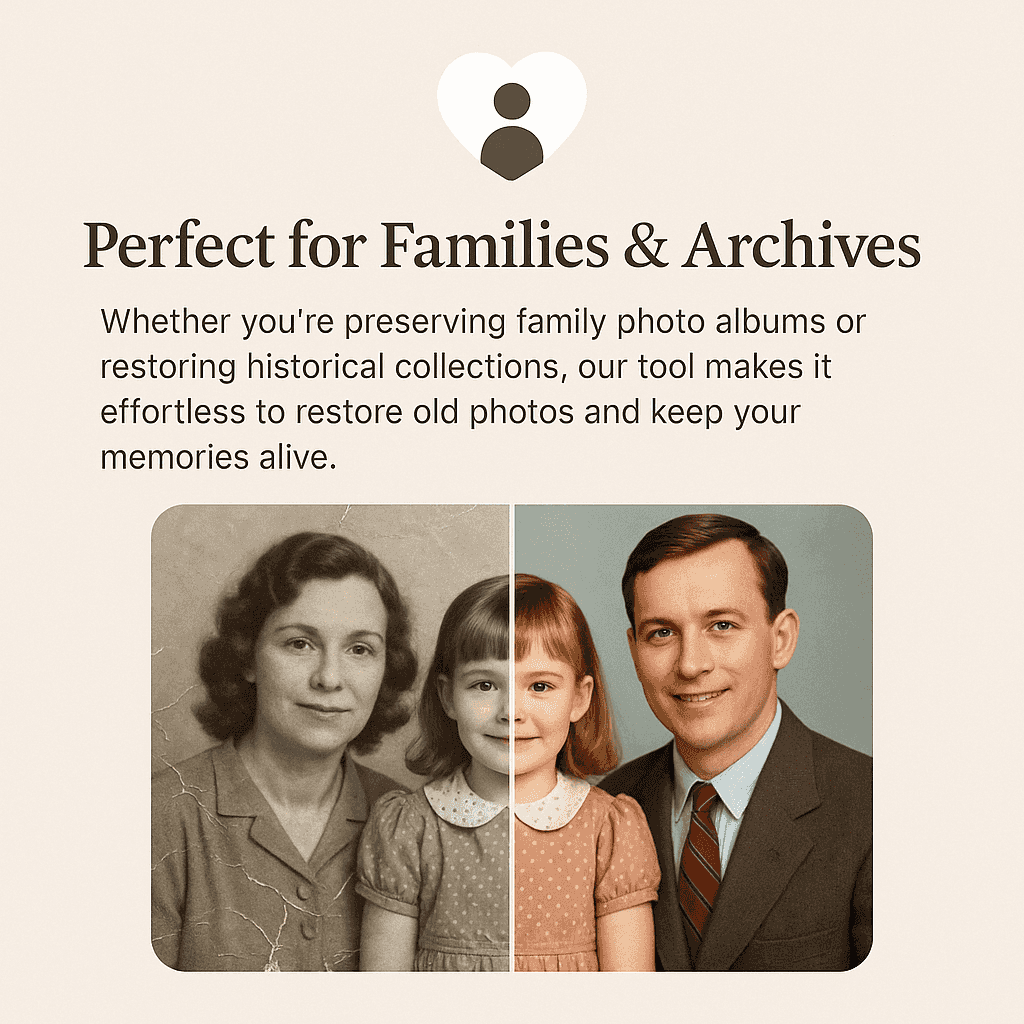 Perfect for Families & Archives